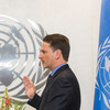 Глава БАПОР Пьер Кренбюль. Фото: ООН/Марк Гартен