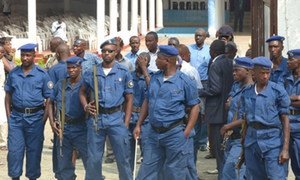 The police in Bujumbura, Burundi, have increasingly broken up opposition party gatherings.