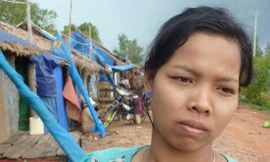 Cambodia’s landless: a community in the coastal town of Sihanoukville has been forced to live in a ditch after their homes were burnt down by a land developer.