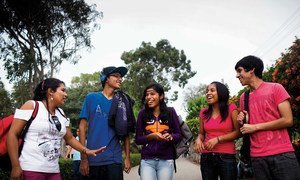 Youth in Peru.