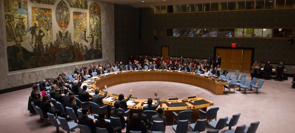 Le Conseil de sécurité de l'ONU. Photo ONU/Eskinder Debebe