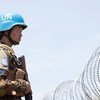 A peacekeeper with the UN Mission in South Sudan (UNMISS).