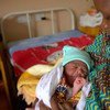 马拉维妇女波莎参加儿基会防止艾滋病母婴传播项目。联合国儿童基金会图片/Marinovich