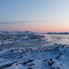 ذوبان الجليد  في غرينلاند،. من صور: الأمم المتحدة / مارك جارتن