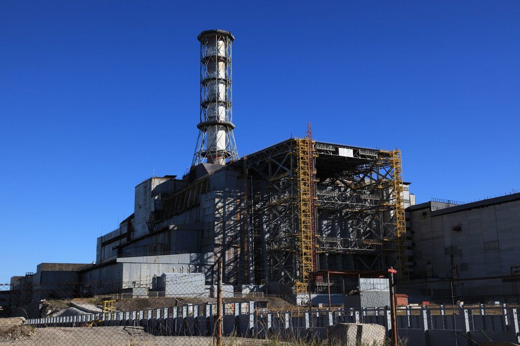 Четвертый энергоблок Чернобыльской АЭС, в котором в 1986 году случилась авария