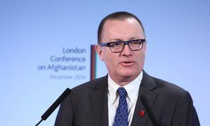 Under-Secretary-General for Political Affairs Jeffrey Feltman addresses the London Conference on Afghanistan, co-hosted by the governments of the UK and Afghanistan.