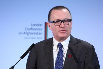 Under-Secretary-General for Political Affairs Jeffrey Feltman addresses the London Conference on Afghanistan, co-hosted by the governments of the UK and Afghanistan.