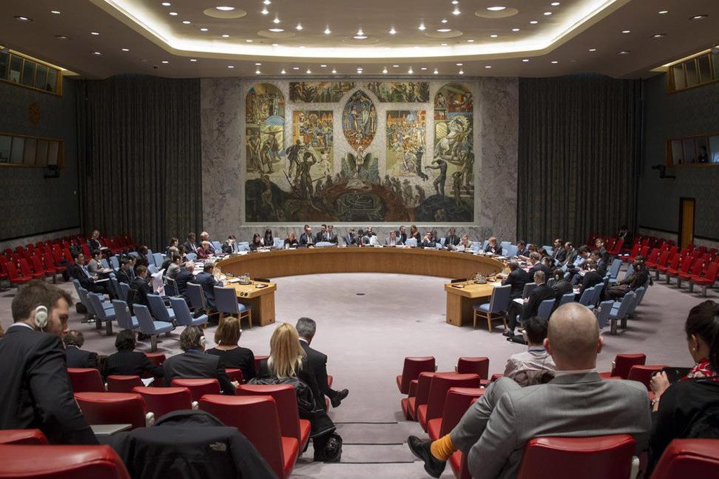 A wide view of the Security Council. (File photo)