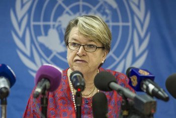 La Représentante spéciale du Secrétaire général au Soudan du Sud, Ellen Margrethe Loj. Photo ONU/Isaac Gideon