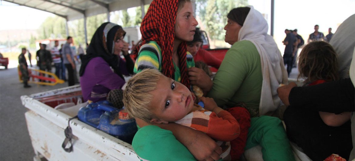 Alors que les besoins humanitaires en Irak augmentent, le financement de la réponse a été essentiel pour aider la population vulnérable. Depuis janvier 2014, le CERF a alloué environ 11 millions de dollars à l'appui des secours d'urgence en Irak. Photo : UNICEF/Khuzaie