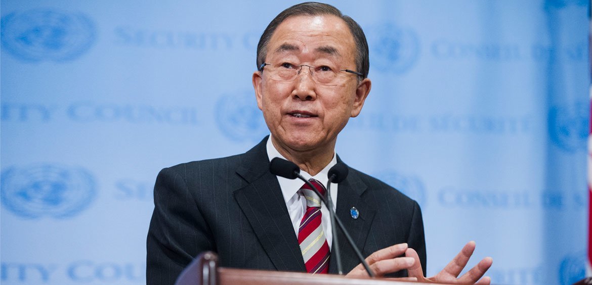O ex-secretário-geral Ban Ki-moon também destacou a crise a Mianmar