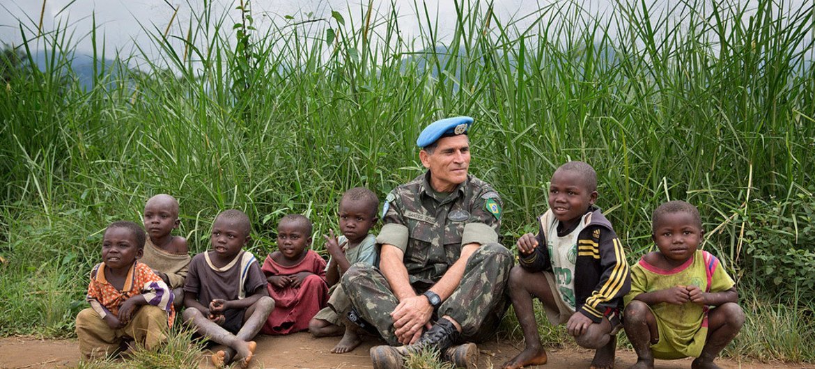 Carlos Alberto dos Santos Cruz, quando atuava como chefe das Forças Militares na Missão da ONU na República Democrática do Congo.