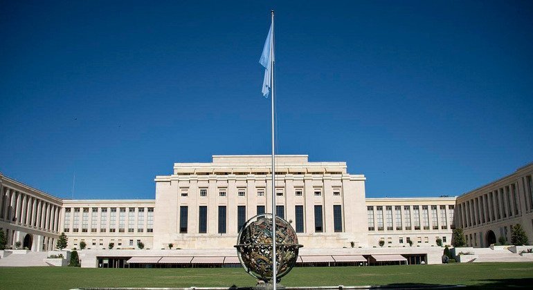 Дворец наций в Женеве. 