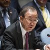 Ban Ki-moon en el Consejo de Seguridad. Foto: ONU/Louiesen Felipe