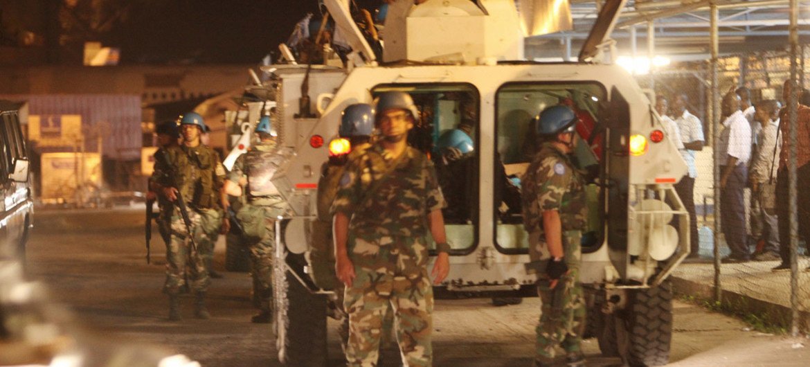 UN peacekeepers in Kinshasa, capital of the Democratic Republic of the Congo (DRC).