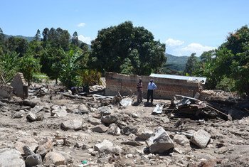 Aftermath of a natural disaster in Kalehe, South Kivu, Democratic Republic of the Congo (DRC), 24-26 October 2014.
