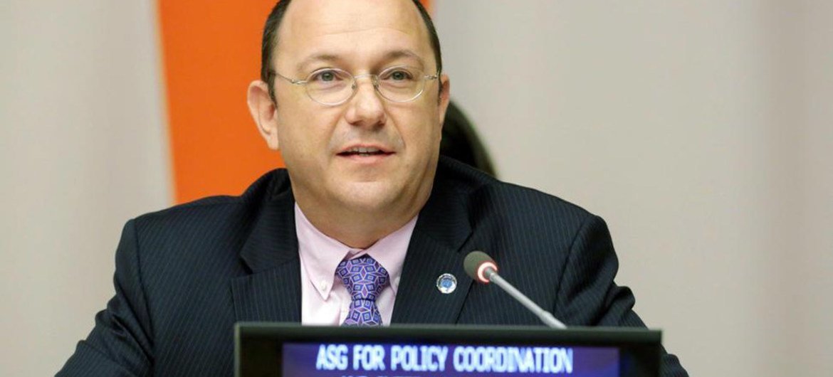 Assistant Secretary-General for Policy Coordination Thomas Gass.