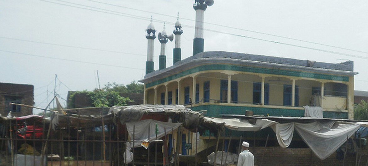 A mosque in Pakistan.