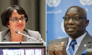 Jennifer Welsh, Special Adviser on the Responsibility to Protect and Adama Dieng, Special Adviser on the Prevention of Genocide.