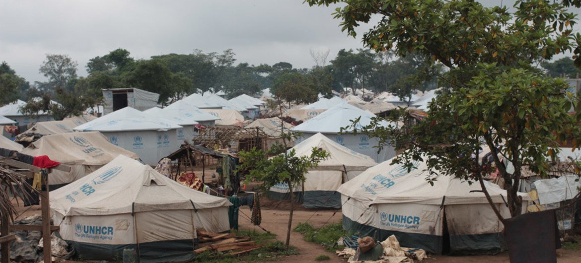Gado refugee camp in eastern Cameroon, on the border with the Central African Republic (CAR).