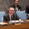 联合国负责维和事务的副秘书长费尔特曼在安理会就中东问题做情况通报。联合国/Eskinder Debebe