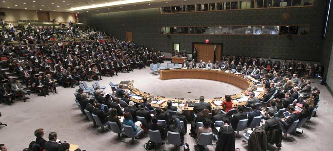 Security Council holds meeting on the maintenance of international peace and security.