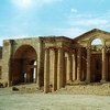 The UNESCO World Heritage site of Hatra in Iraq.