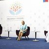 Ban Ki-moon y Michelle Bachelet. Foto: ONU/Evan Schneider