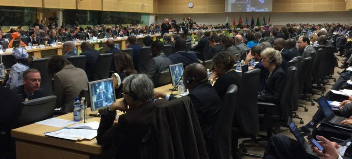 UN and EU meet in Brussels, Belgium, to take stock of the Ebola situation and identify ways forward.