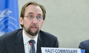 High Commissioner for Human Rights Zeid Ra’ad Al Hussein, presents to the Human Rights Council his report on the work of his Office during 2014.