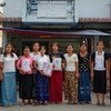 Women entrepreneurs in Myanmar.
