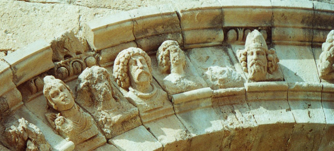 Sitio arqueologico de Hatra. Foto: UNESCO/Véronique Dauge
