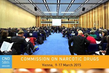 Opening of the 58th Session of the Commission on Narcotic Drugs (CND) in Vienna Austria.