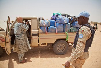 A checkpoint in Kidal, Mali.