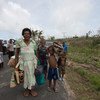 Población desplazada por el ciclón Pam en Vanuatu. Foto: UNICEF Pacific