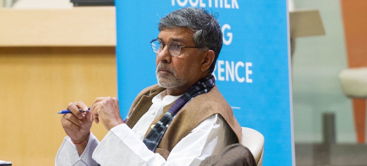 Nobel Peace Prize Winner Kailash Satyarthi.