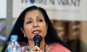 Deputy Executive Director of UN Women Lakshmi Puri.