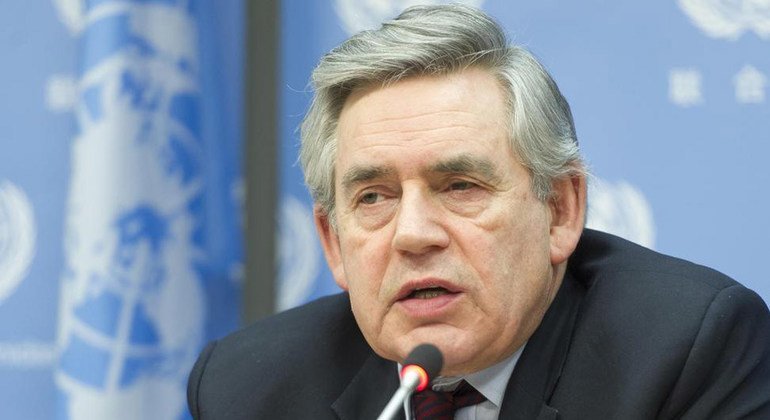 OMS destaca que Gordon Brown tem defendido “um esforço global combinado para salvar vidas"