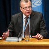 يوري فيديتوف المدير العام لمكتب الأمم المتحدة المعني بالمخدرات والجريمةز صور الأمم المتحدة/مارك غارتن.