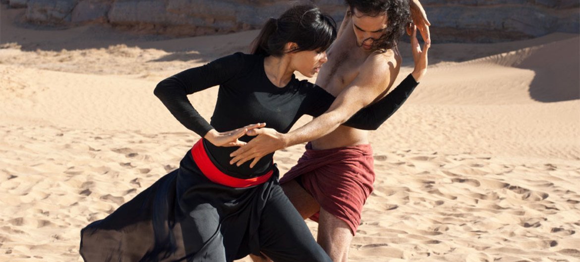 Frieda Pinto and Reece Ritchie star in Relativity Media's "Desert Dancer" – (Copyright Desert Dancer Productions Ltd. 2014)