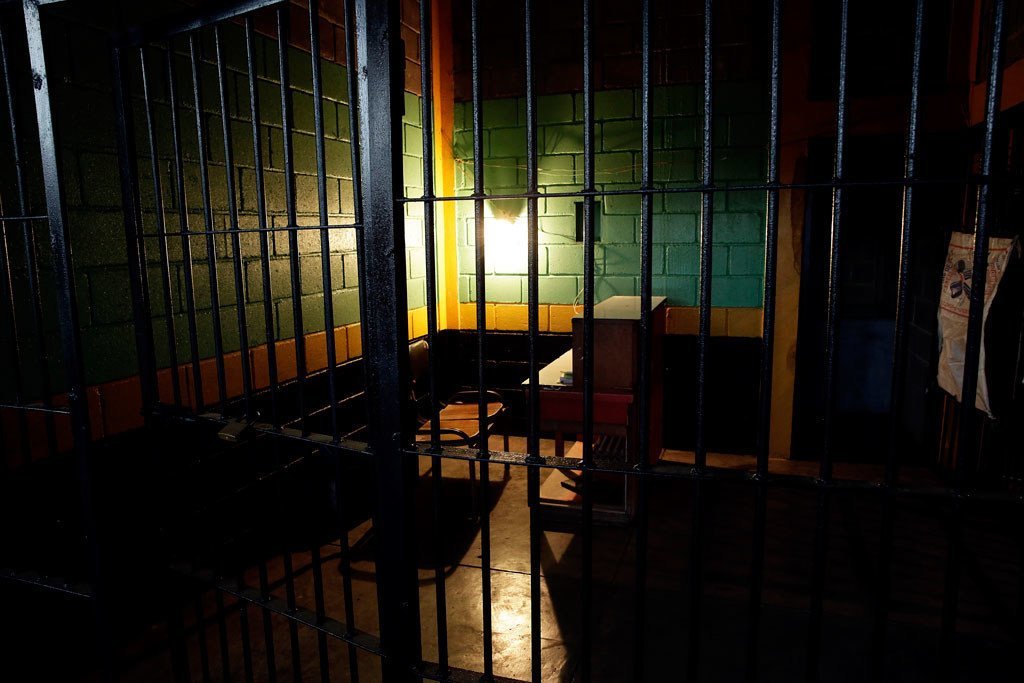 Imagen de una prisión en Honduras. 