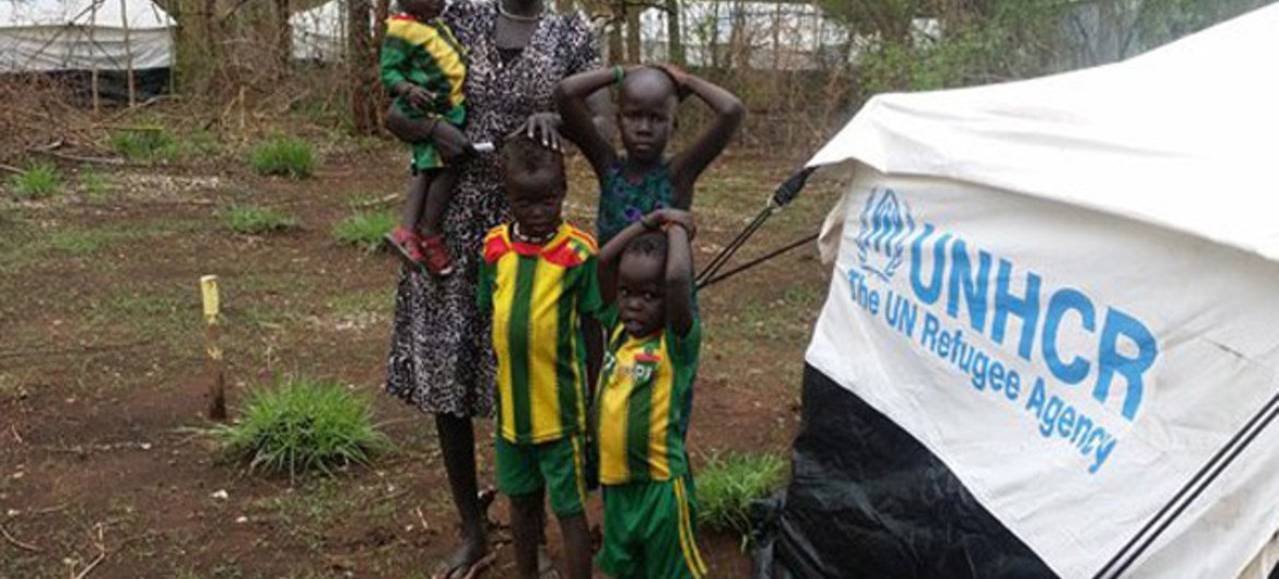 流离失所的南苏丹民众  联合国难民署图片/S. Momodu