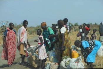 Miles de civiles en Sudán del Sur han sido desplazados por los enfrentamientos armados en Malakal, la capital del estado del Alto Nilo. Foto: UNMISS