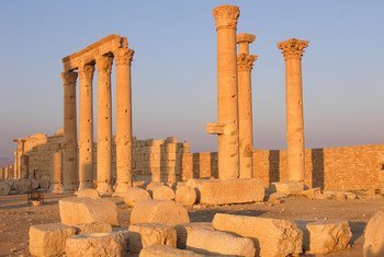 Le site archéologique de Palmyre, en Syrie. Photo UNESCO/F. Bandarin