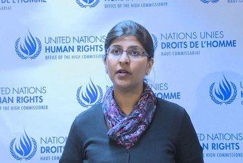 Ravina Shamdasani, porte-parole du Haut-Commissariat des Nations Unies aux droits de l'homme.