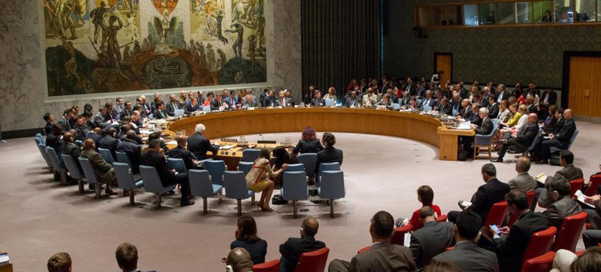 Security Council holds meeting on threats to international peace and security caused by terrorist acts.