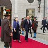 El Secretario General Ban Ki-moon con su esposa en Bonn, Alemania. Foto: ONU/Rick Bajornas