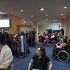 Personas con discapacidad participan en la conferencia anual en la sede de la ONU en Nueva York. Foto de archivo: ONU/Eskinder Debebe