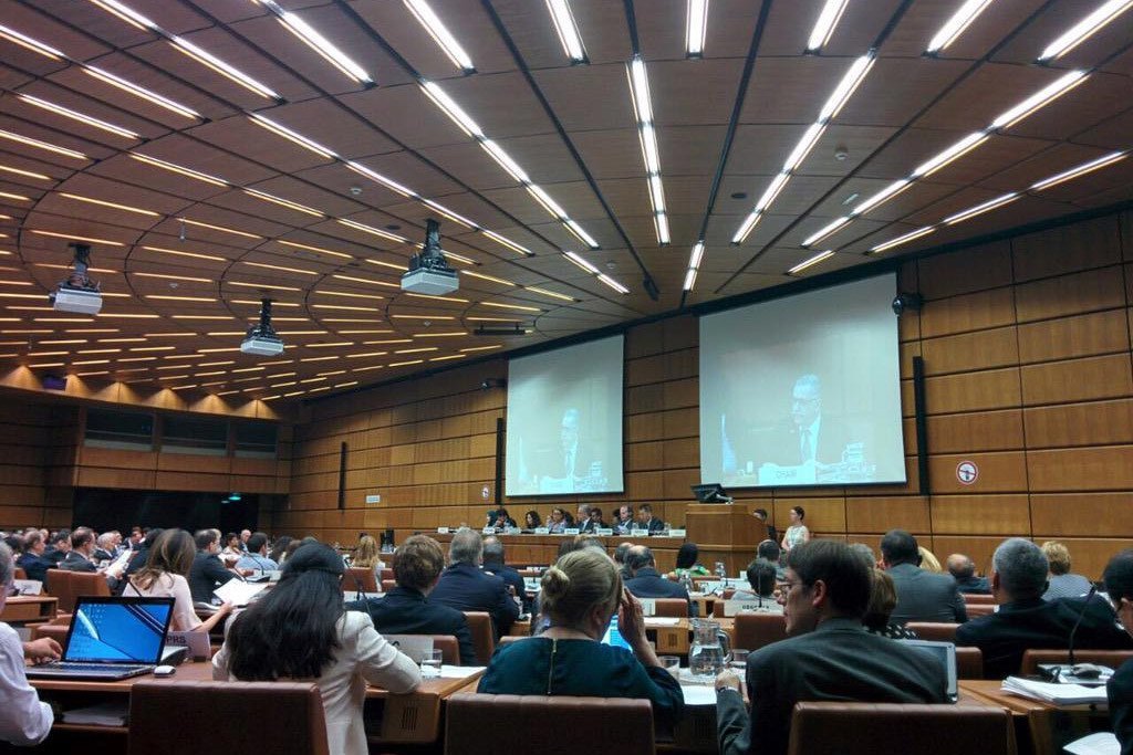 联合国外层空间事务厅召开会议。