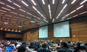 The Committee on the Peaceful Uses of Outer Space opens its annual session in Vienna.